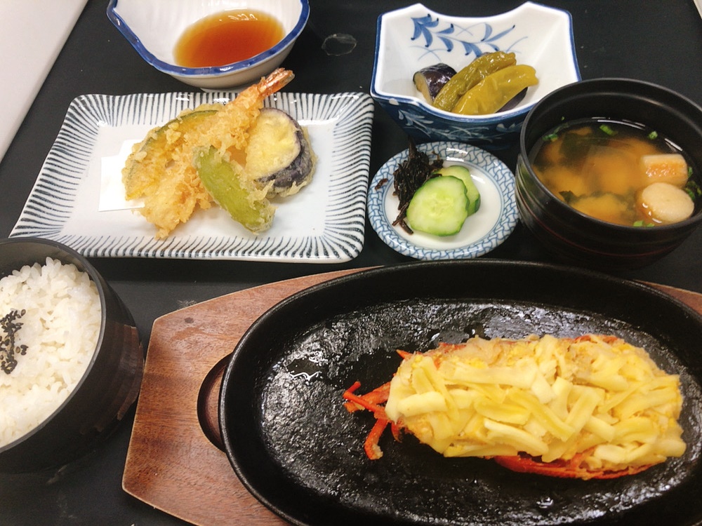 9月・10月限定プラン 選べる1品付(ロブスター、アワビ)定食1980円(要予約・1人前~)